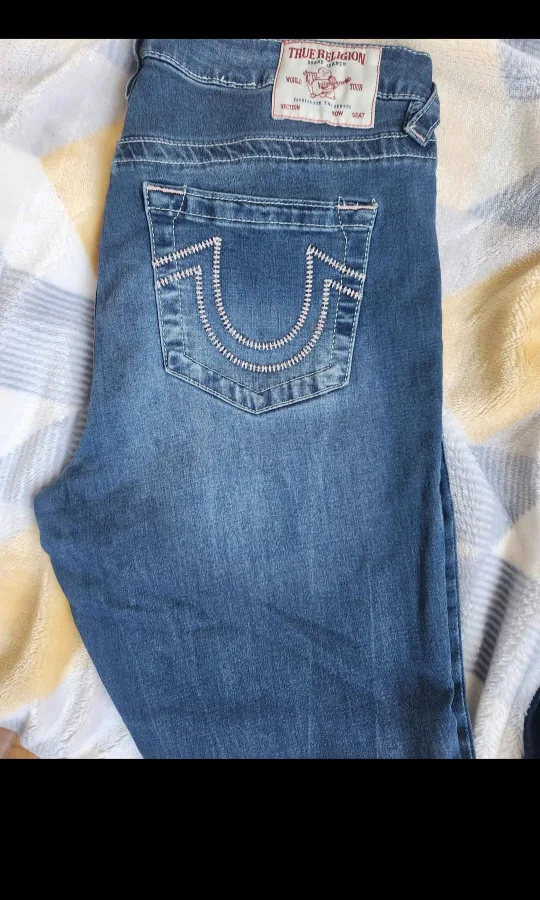 True Religion Jennie Mid Rise Super Skinny Jeans thumbnail