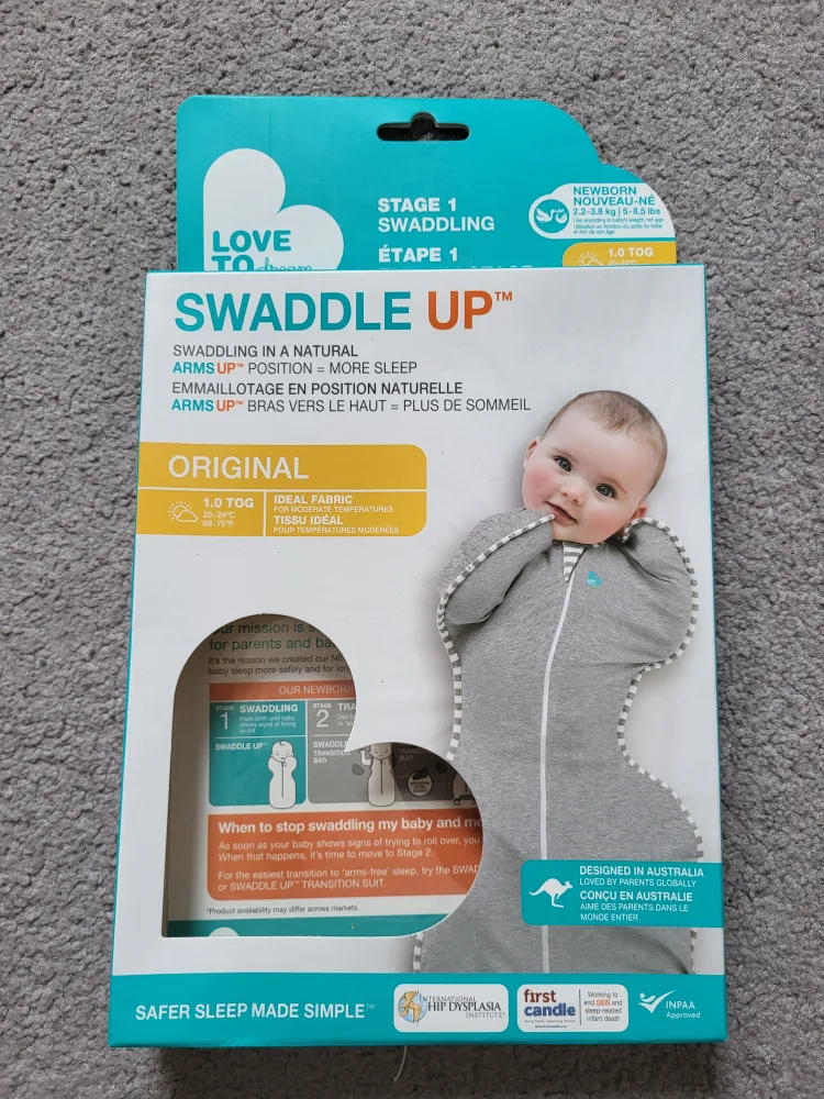 Love To Dream Swaddle UP & BBluv Convertible Swaddle - NB Size image indicator(5)