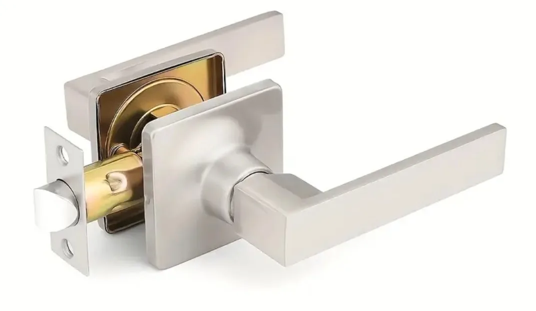 2 Satin Nickel Door Handle thumbnail