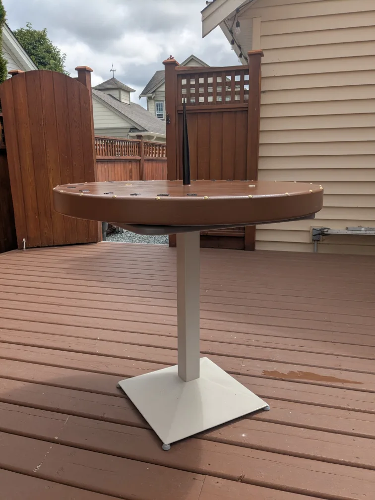 Handmade Sundial Table - Unique Outdoor Accent image indicator(3)