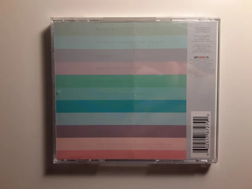 Kanye West - 808's & Heartbreak | CD image indicator(3)