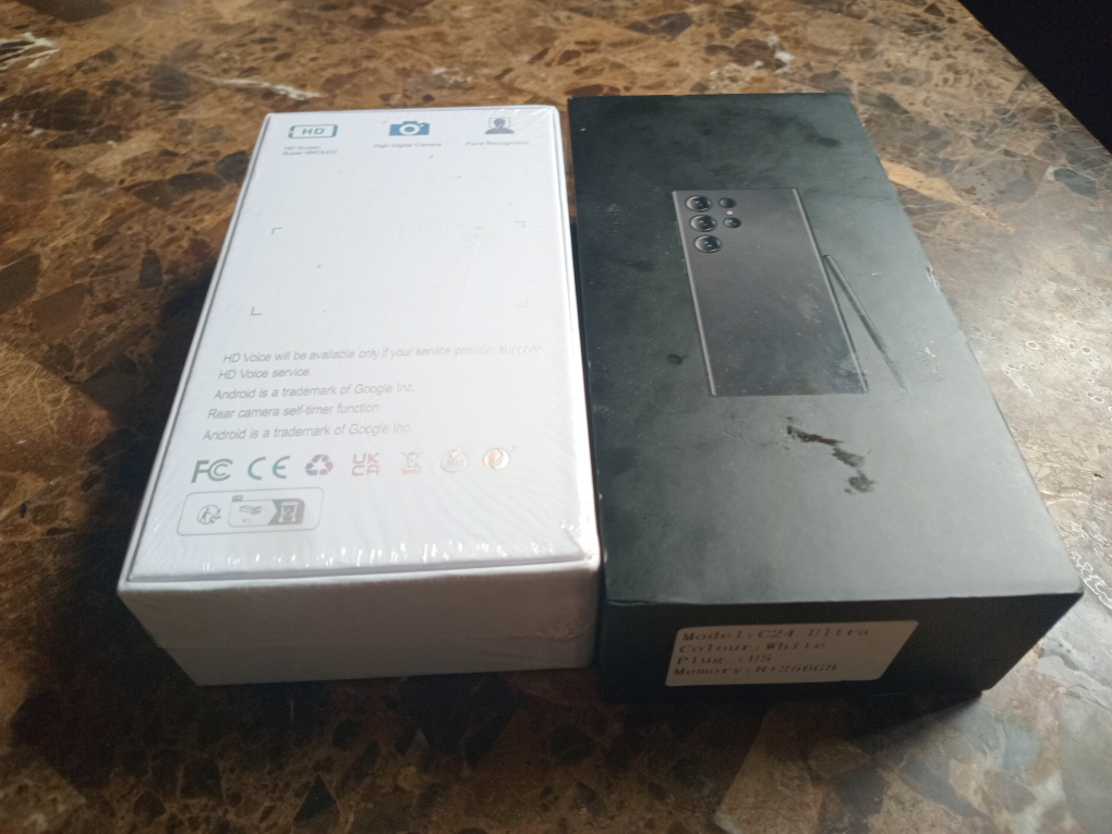 Two brand new C24 Ultra White Phone - photo 2