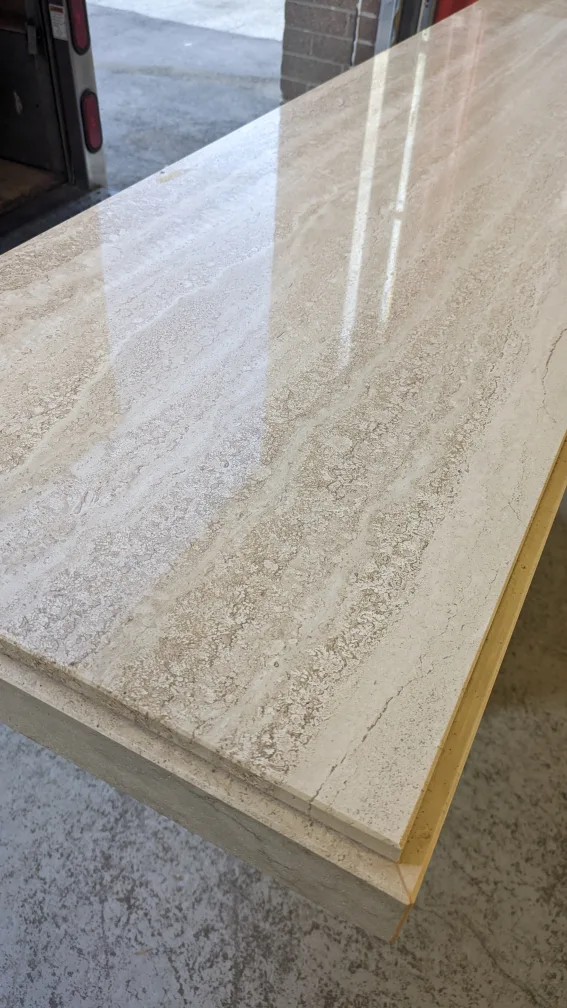 Travertine Stone Console Table image indicator(4)