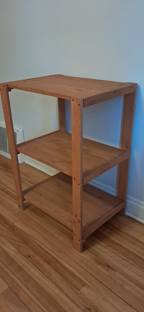 Wooden 3-Tier Shelf - photo 2
