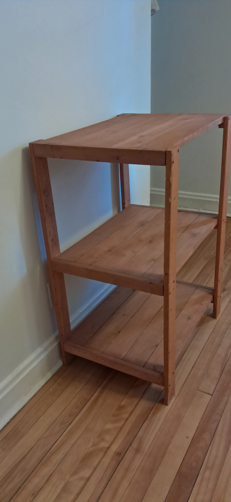 Wooden 3-Tier Shelf - photo 3