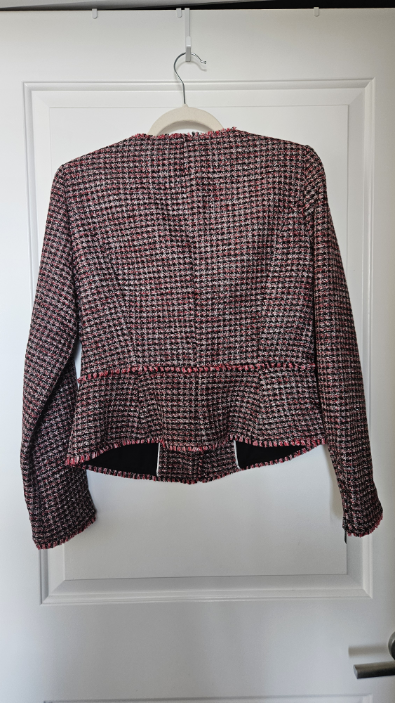 BRAND NEW - White House Black Market Tweed Jacket - Size 8 - photo 3