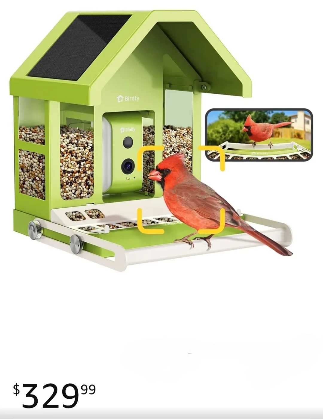 Birdfy Smart Bird Feeder with Camera thumbnail