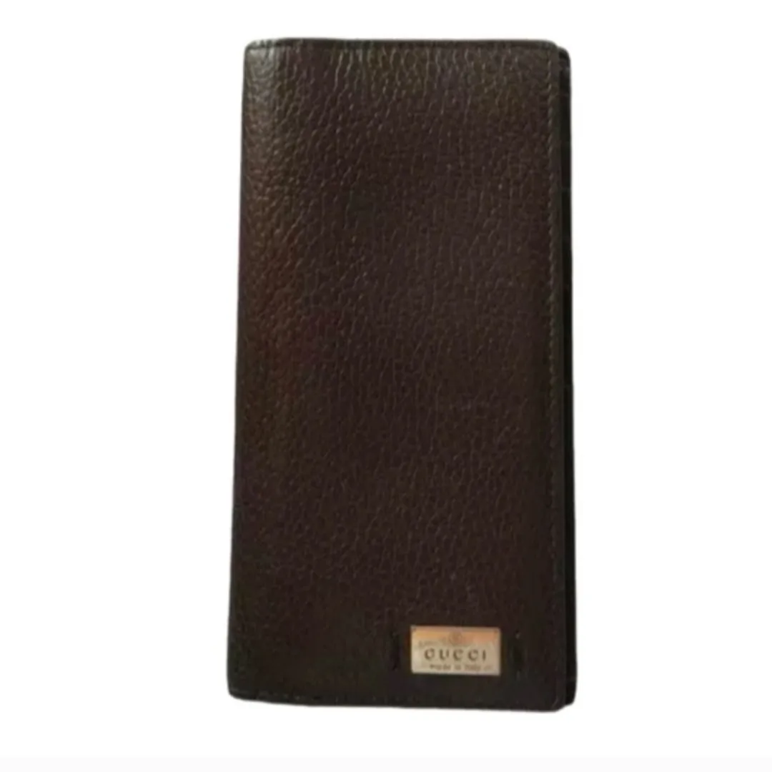 Vintage Gucci Brown Leather Wallet thumbnail