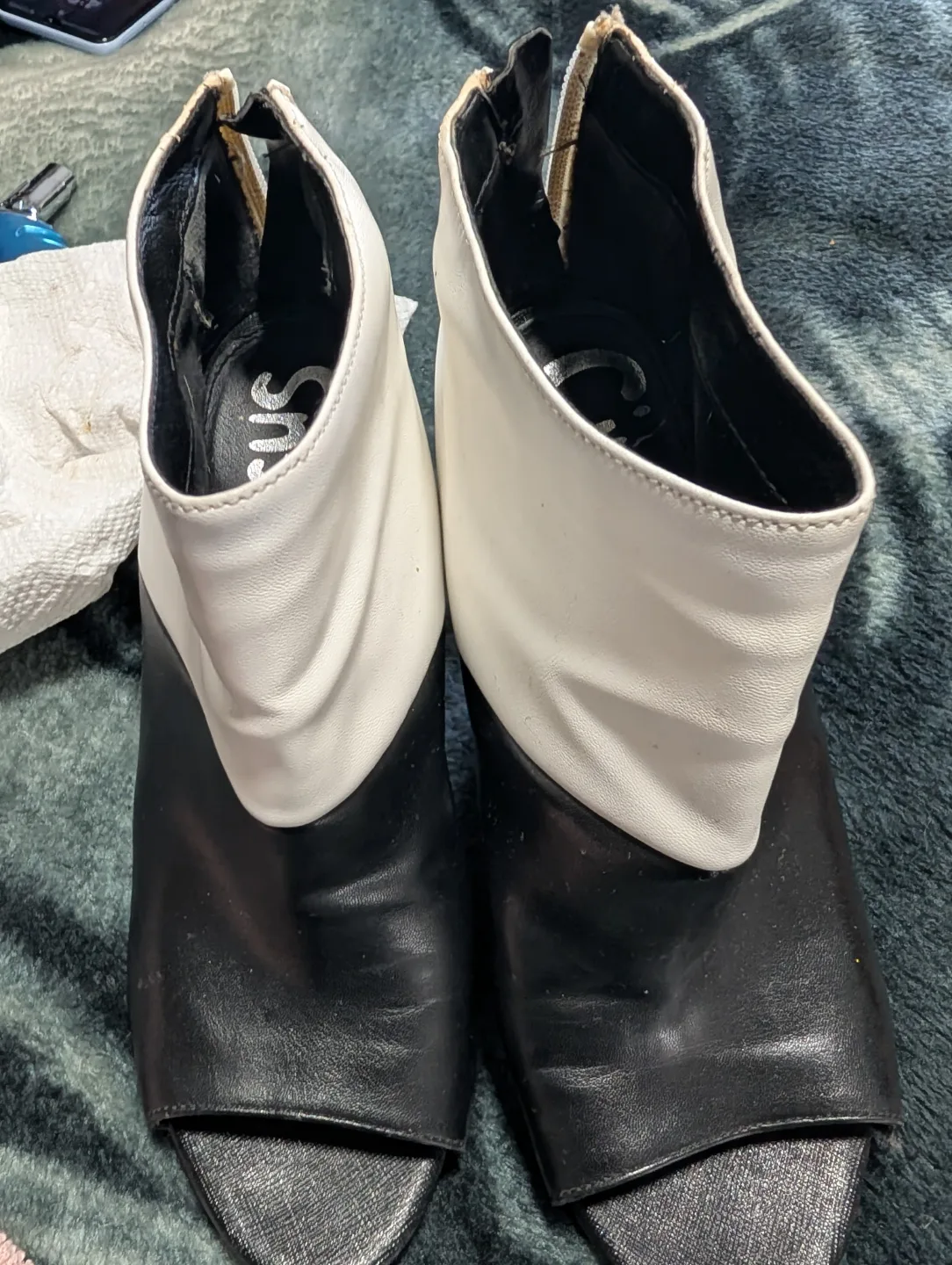 Circus by Sam Edelman Peep Toe Booties thumbnail