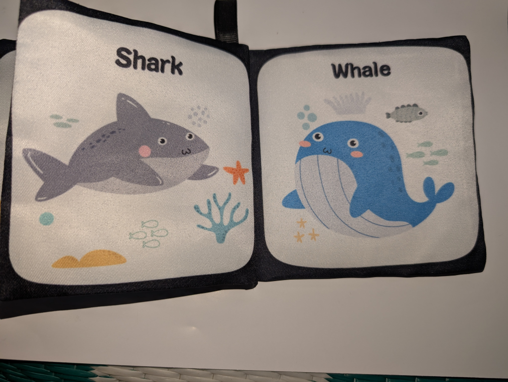 Ocean Animals Soft Cloth Book for Baby - photo 4