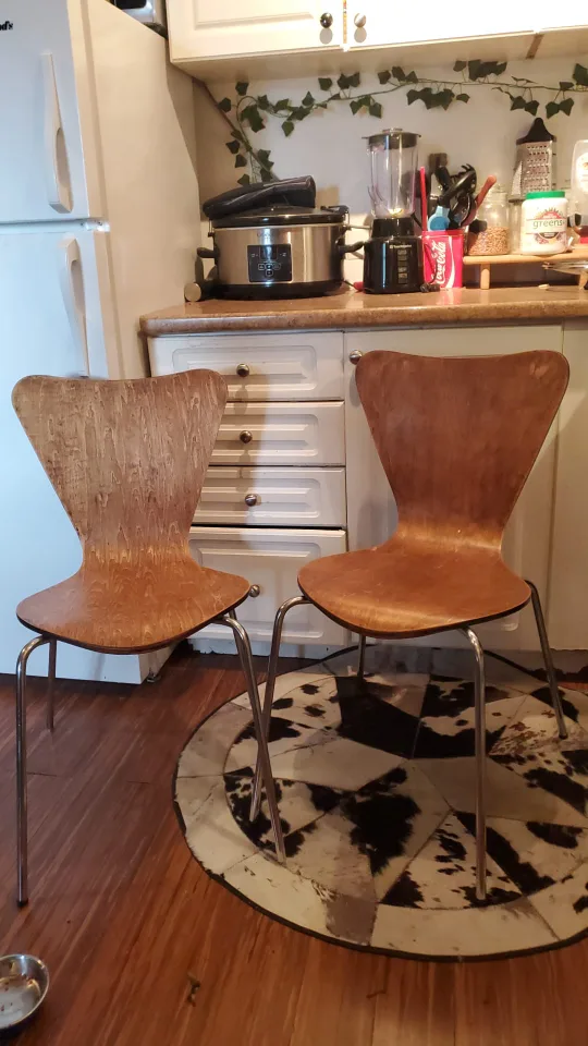 Two Series 7 Chairs, Style of ARNE JACOBSEN image indicator(2)