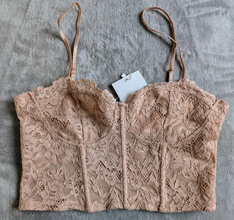 Zara Lace Corset Top-size L thumbnail