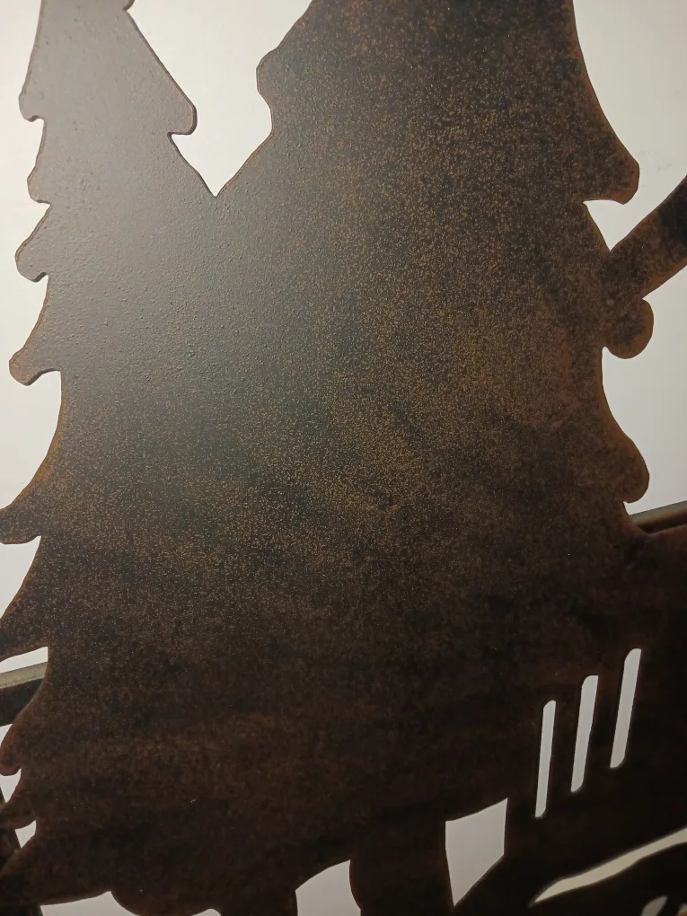 Large Metal Farm Wall Art Rare Piece image indicator(5)