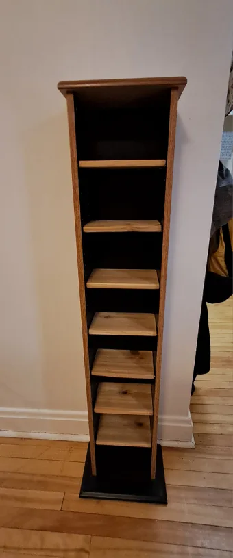 Tall Wooden Shelf thumbnail