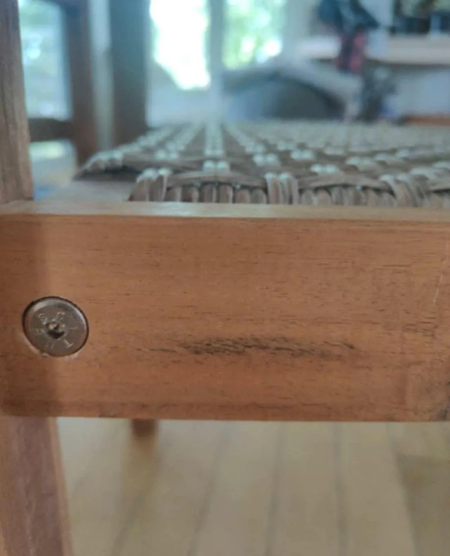 Set of 2 Woven-Seat Wooden Chair - unused image indicator(8)