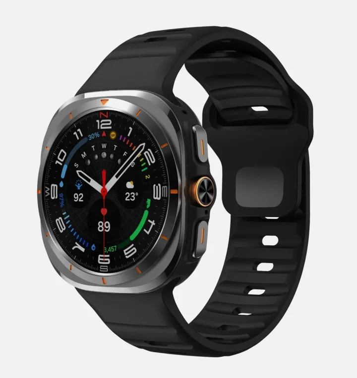 Black Band For Samsung Galaxy Watch Ultra thumbnail