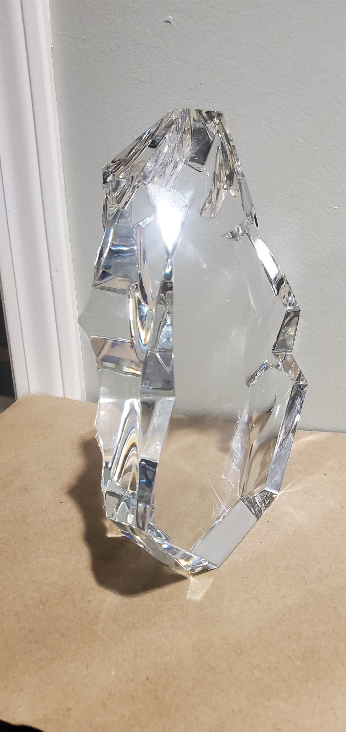 Baccarat Crystal Sculpture heavy - photo 3
