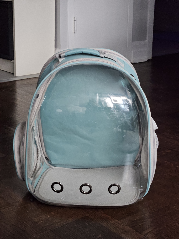 Pet Carrier Backpack - Space Capsule Design