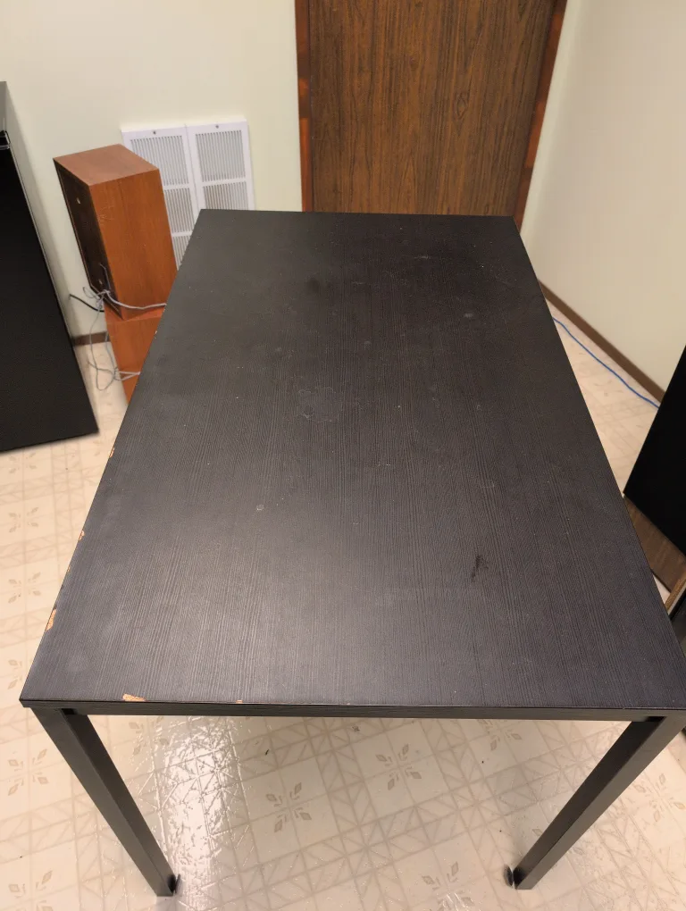 Black Ikea Table thumbnail