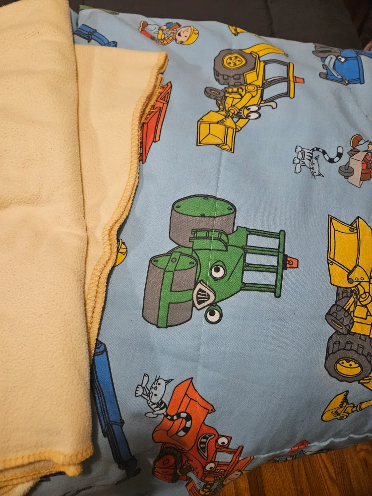 Bob the Builder Twin comforter and blanket thumbnail