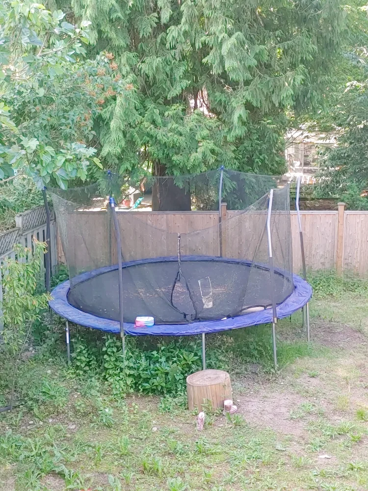 Round Trampoline With Safety Net thumbnail