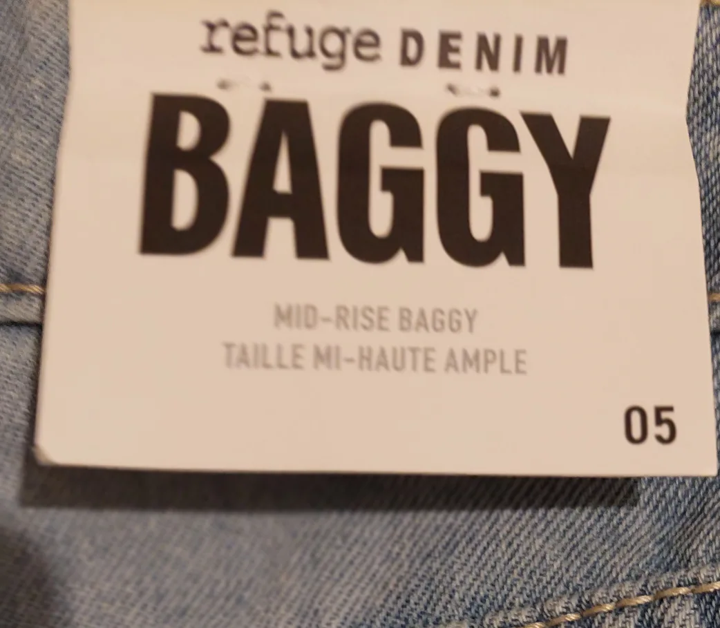 Refuge Denim Baggy Jeans Size 5 image indicator(2)