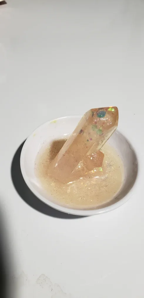 Crystal Resin Dish/Ring Holder 💚 thumbnail