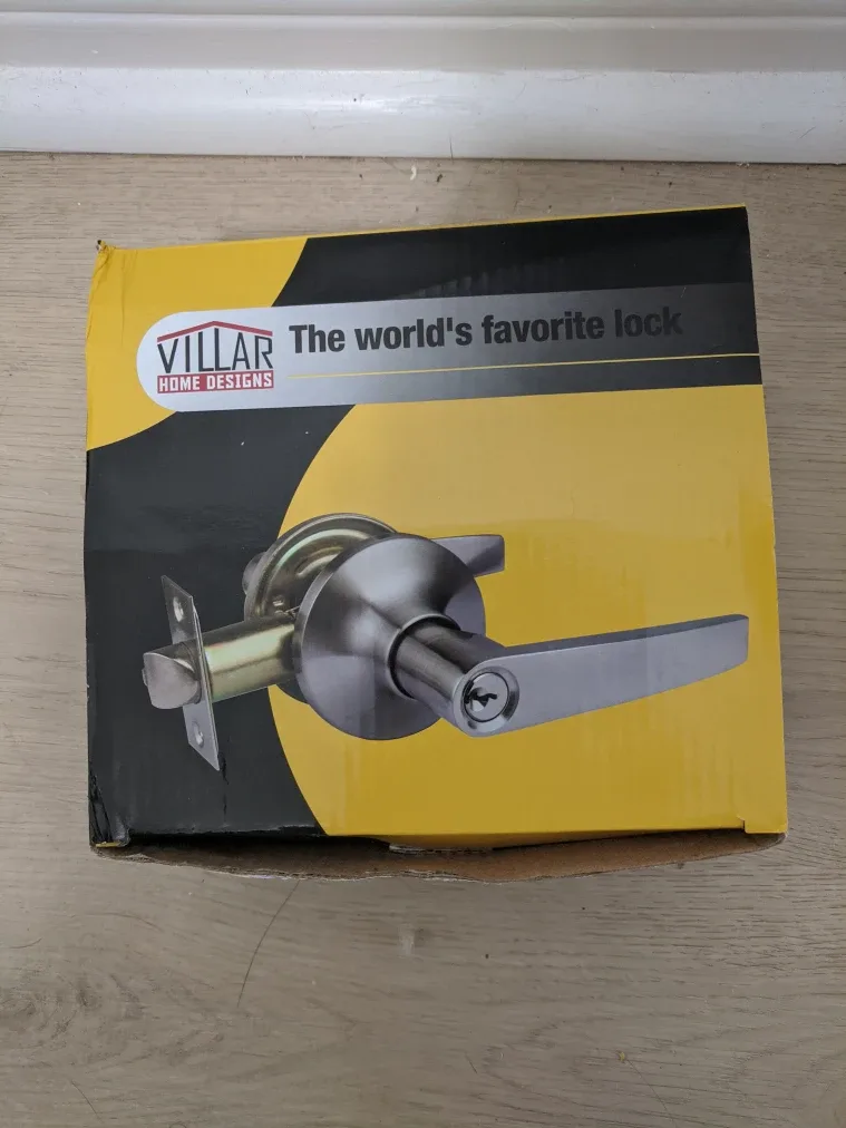 Villar Home Designs Door Lever Lock - New in Box! thumbnail