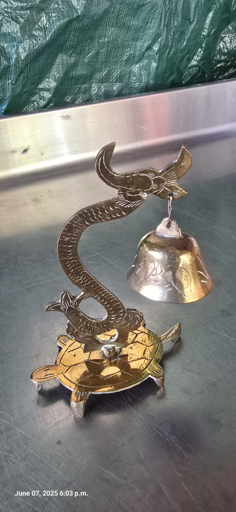 vintage dragon bell - photo 2