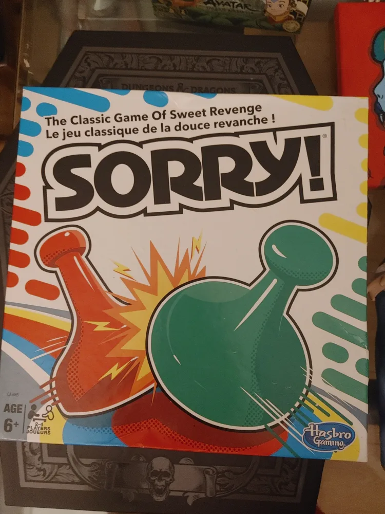 Sorry! Board Game by Hasbro thumbnail