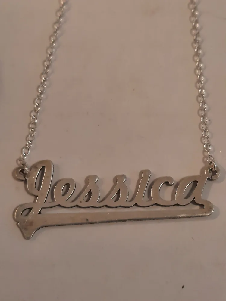 Jessica Name Necklace 925 silver thumbnail