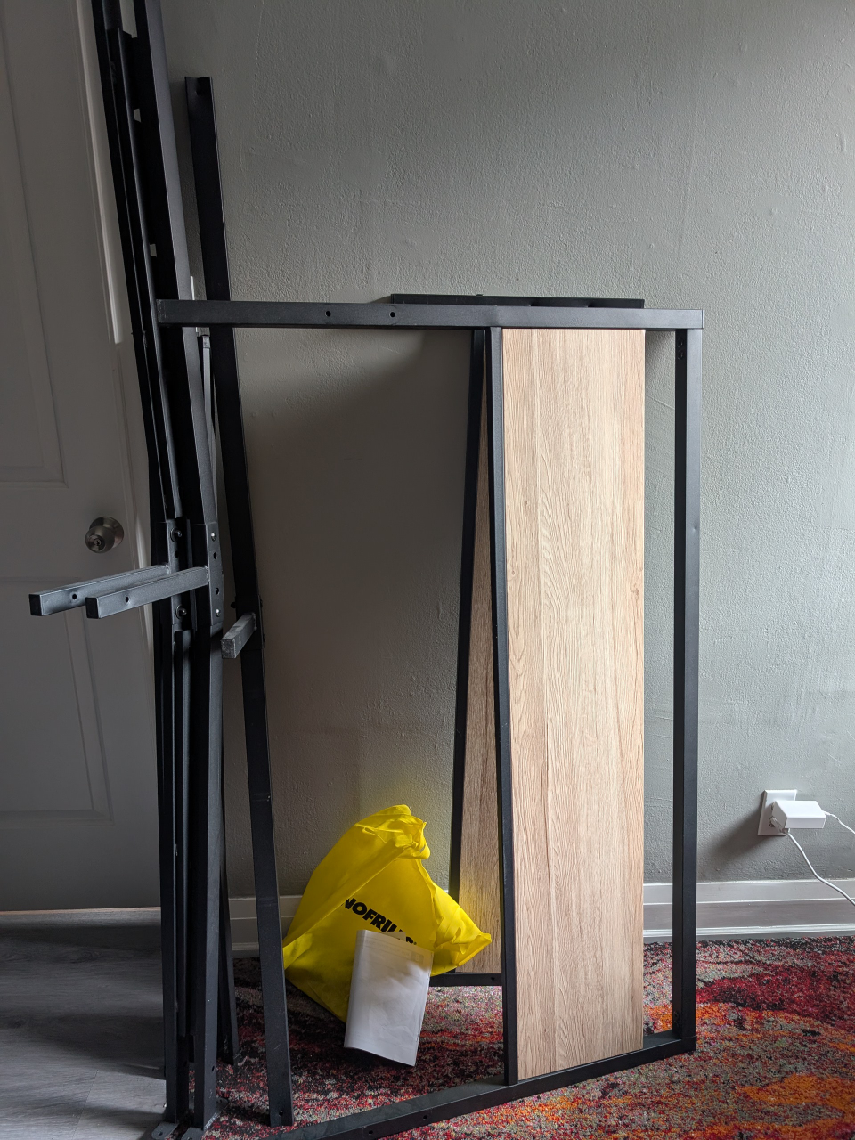 Full Size Bed Frame with Headboard - photo 3