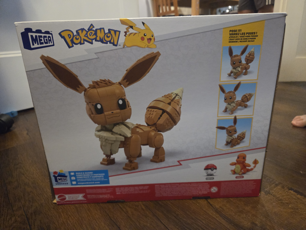 MEGA Pokémon Jumbo Eevee Building Set - photo 2