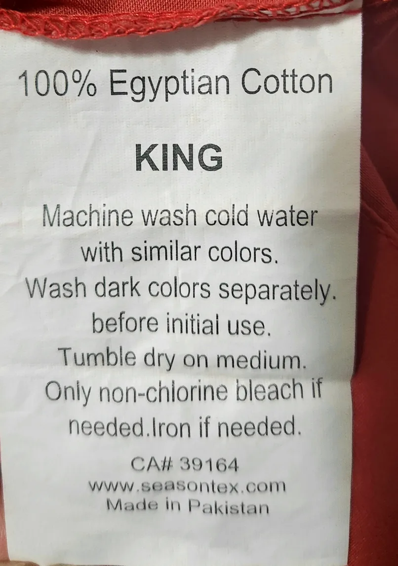 Brand New 100% Egyptian Cotton King Size Sheet Set image indicator(5)