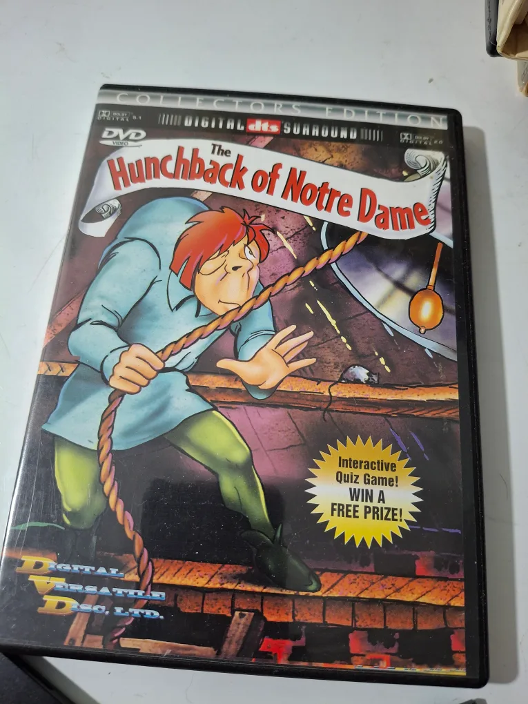 The Hunchback of Notre Dame DVD #freecycle thumbnail