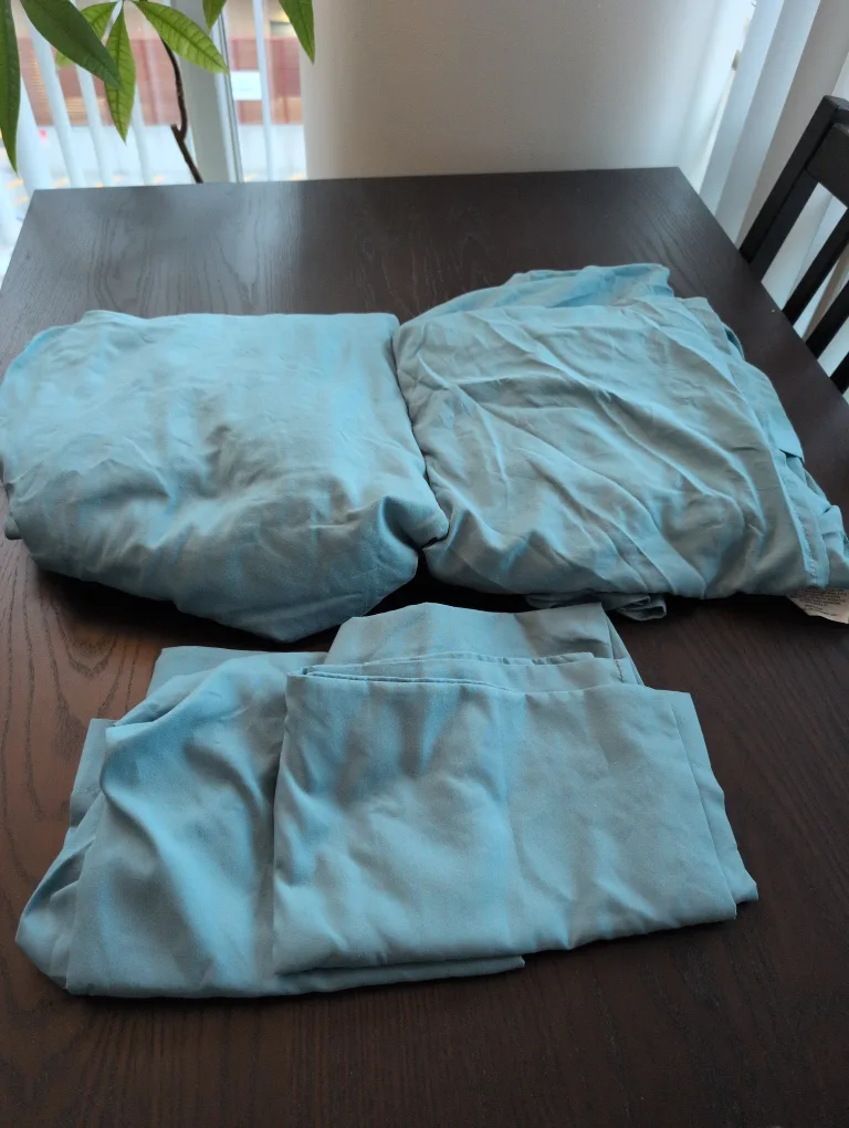 Mainstays Queen Sheet SET 💚🥕 image indicator(3)