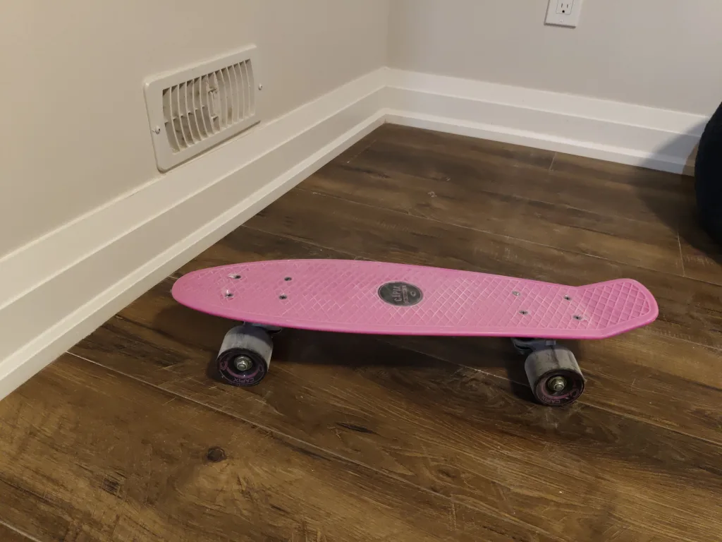 Pink Penny Board Skateboard thumbnail