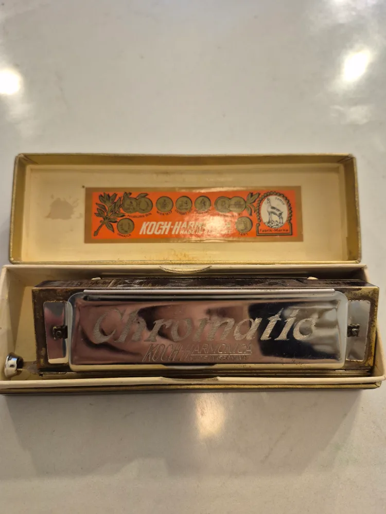 Koch Harmonica Chromatic, Made in Germany thumbnail
