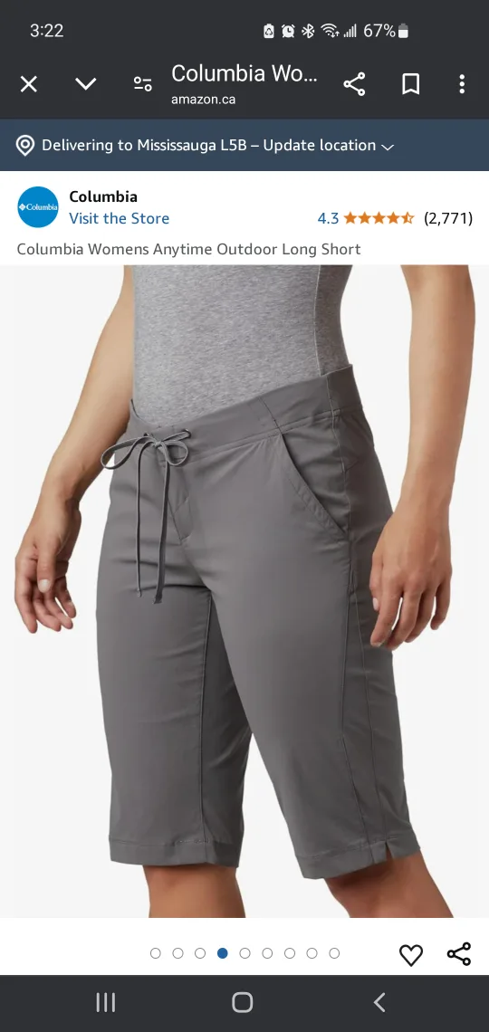 Columbia Anytime Outdoor Long Shorts image indicator(5)