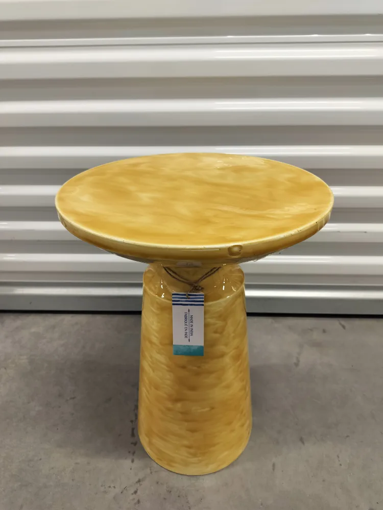 Yellow Side Table - 34cm thumbnail
