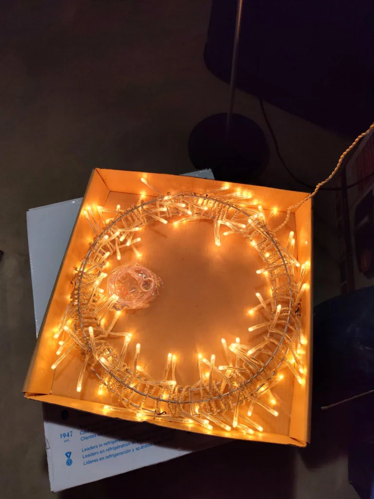 IKEA Glansa Electric Fairy Light Wreath thumbnail