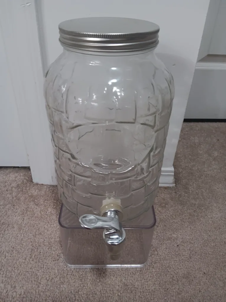 Glass Drink Dispenser with Spigot thumbnail