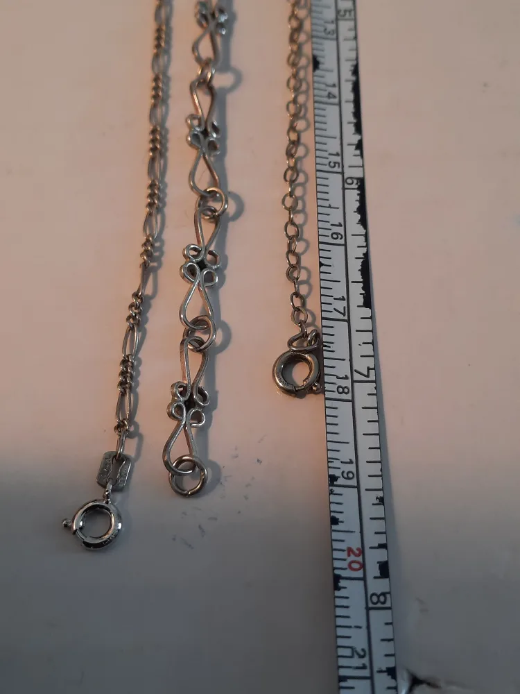 Set of Silver 925 Bracelets image indicator(8)