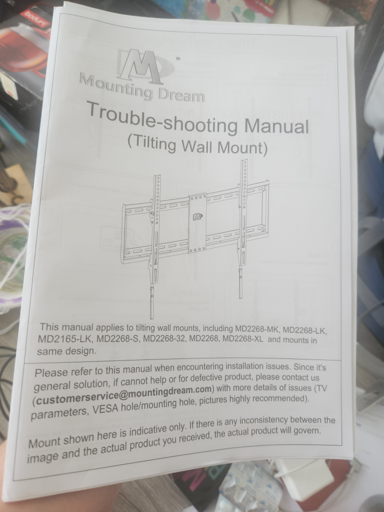 Tilting TV Mount for 37-75' TVS - photo 4