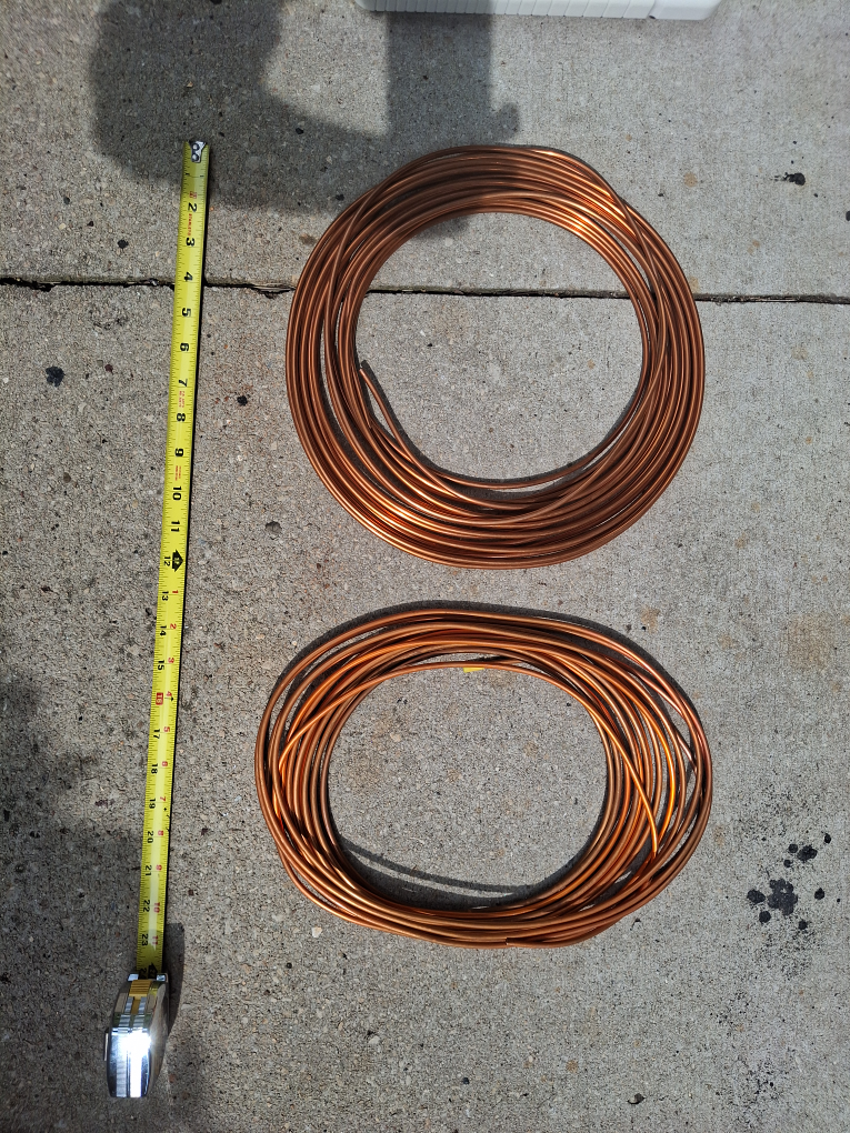 Refrigerator Ice Maker Universal Installation NEW COPPER WIRE