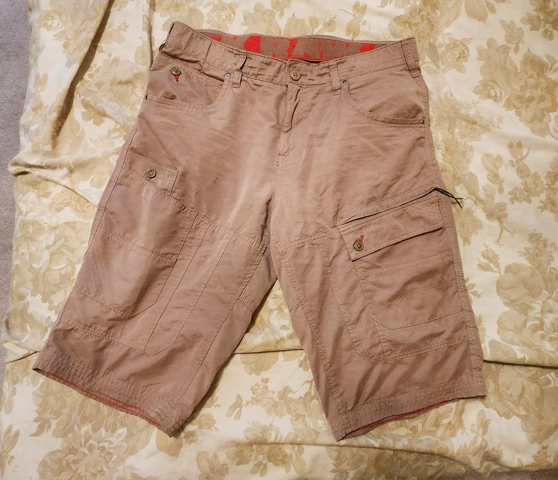 Men's Cargo Shorts size 34, New