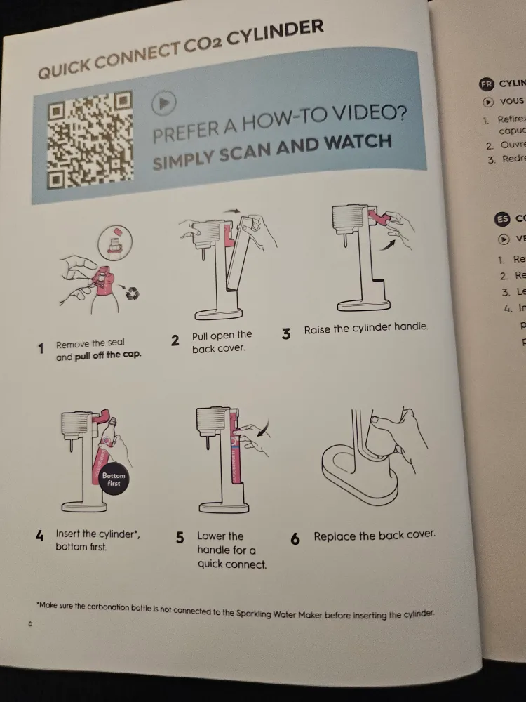 Gaia Sodastream Cordless Soda Maker image indicator(5)