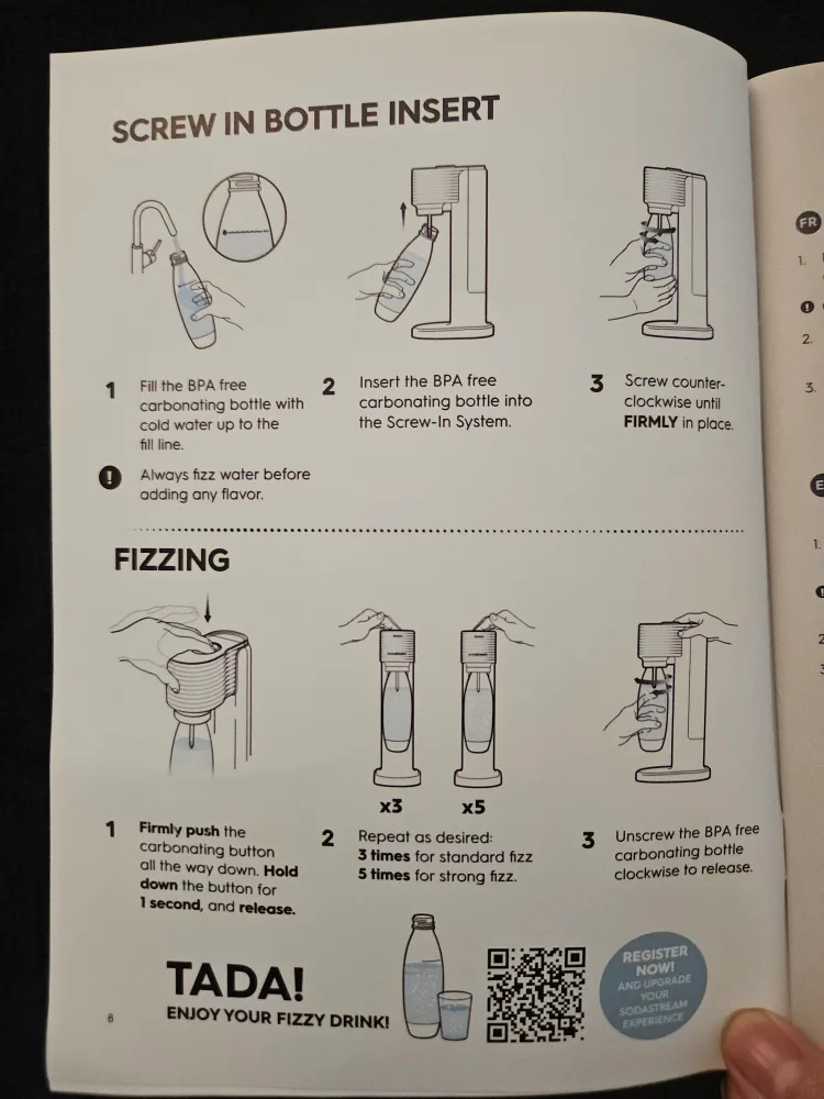 Gaia Sodastream Cordless Soda Maker image indicator(7)