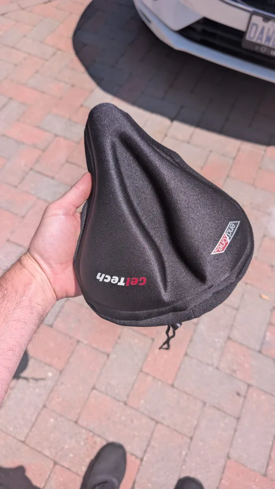 Gel Bike Seat Cover cushion thumbnail