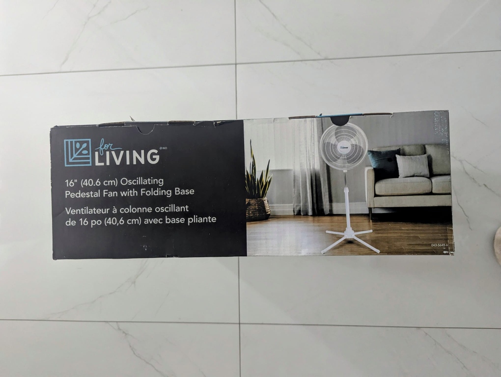 Oscillating Pedestal fan (Unopened box) - photo 3